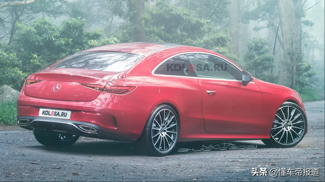 新车｜奔驰CLE假想图曝光，对标宝马4系！或于2022年正式亮相