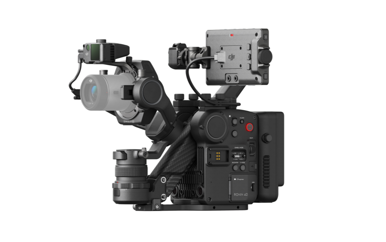 四轴增稳不输滑轨 大疆发首款四轴电影机Ronin 4D