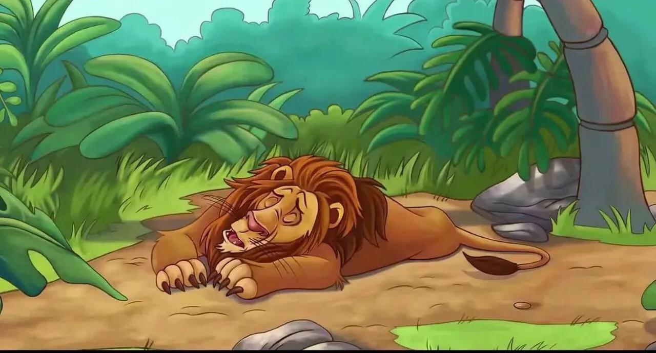 英语学习#小故事#Short Stories for Kids《The Lion and the Mouse》