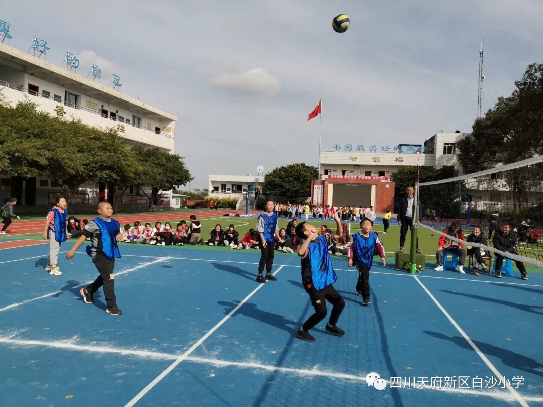 齐心协力，创造奇迹——四川天府新区白沙小学排球联赛