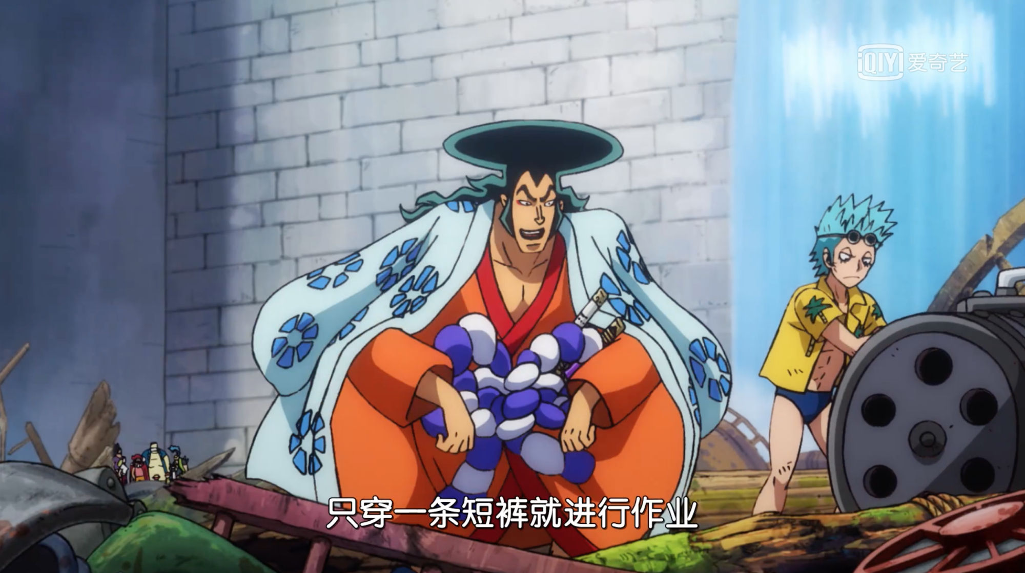 French Did Not Become The Crew Of One Piece Roger 26 Years Later But Became Luffy S Partner Mita Invited Frankie To Roger S Group But Was Rejected 26 Years Later Frankie Became Luffy S