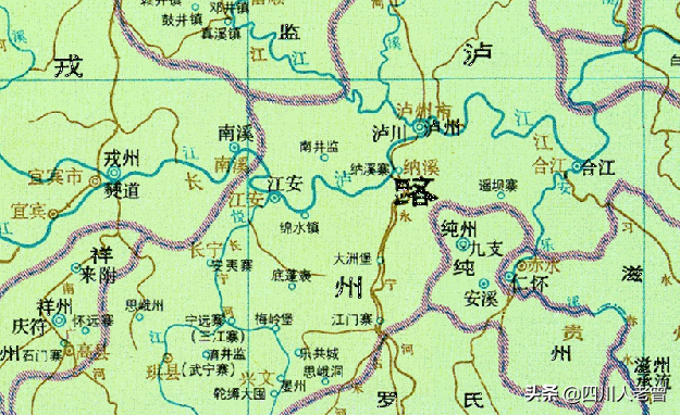 如果泸州市下面县区改为古代的名字，取个啥名好？