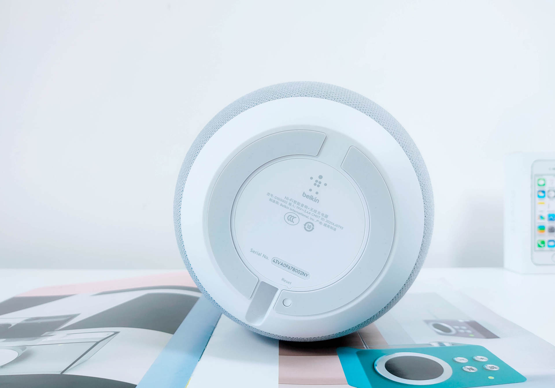 带无线充电的帝瓦雷，贝尔金帝瓦雷Elite智能音箱评测:三巨头之作