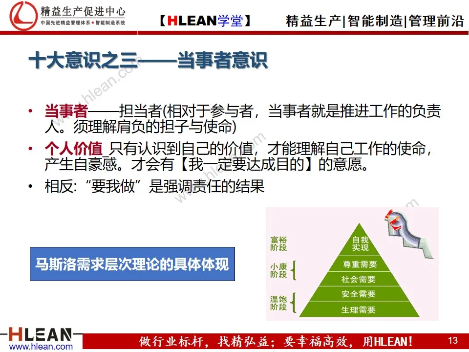 「精益学堂」丰田企业文化及十大意识