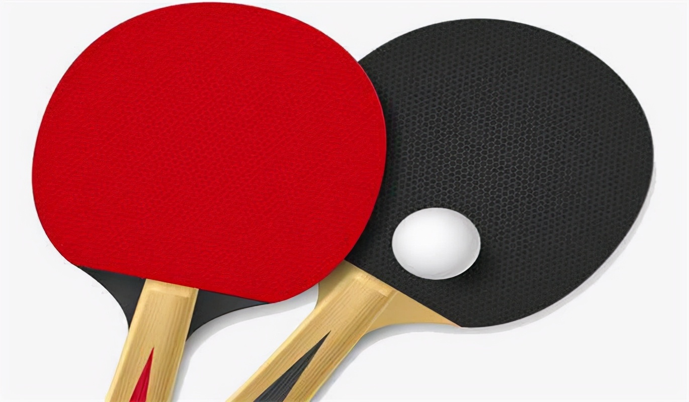 乒乓球拍黑色和红色胶皮的区别（乒乓球拍红黑两面的规定）