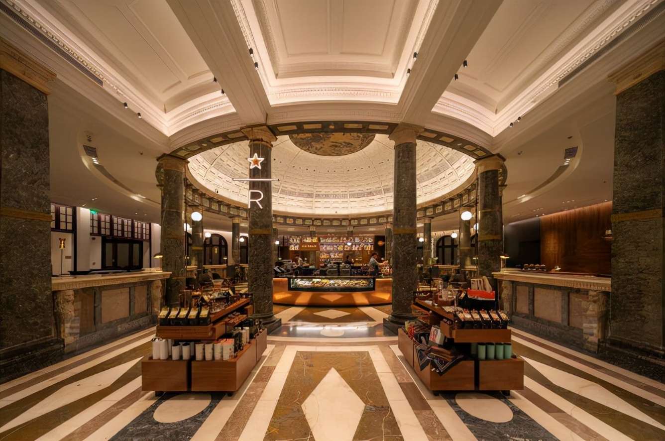 民国老银行与现代文明完美融合，星巴克玩出新高度