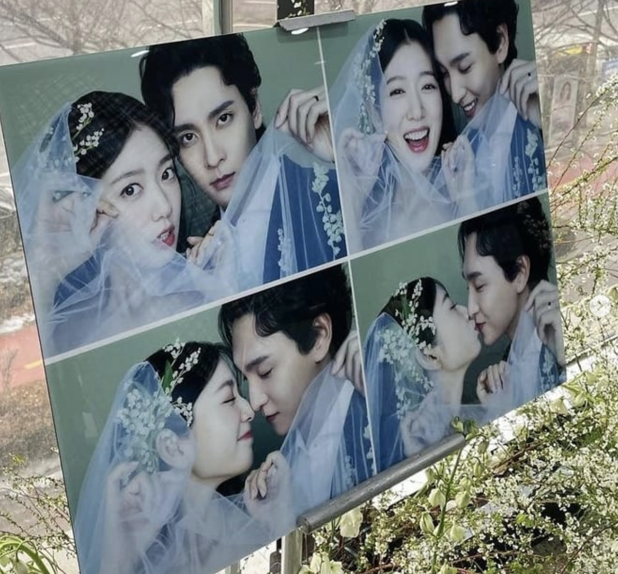 朴信惠崔泰俊说誓词哽咽，忘情接吻超浪漫，新娘孕期过半脸颊圆润