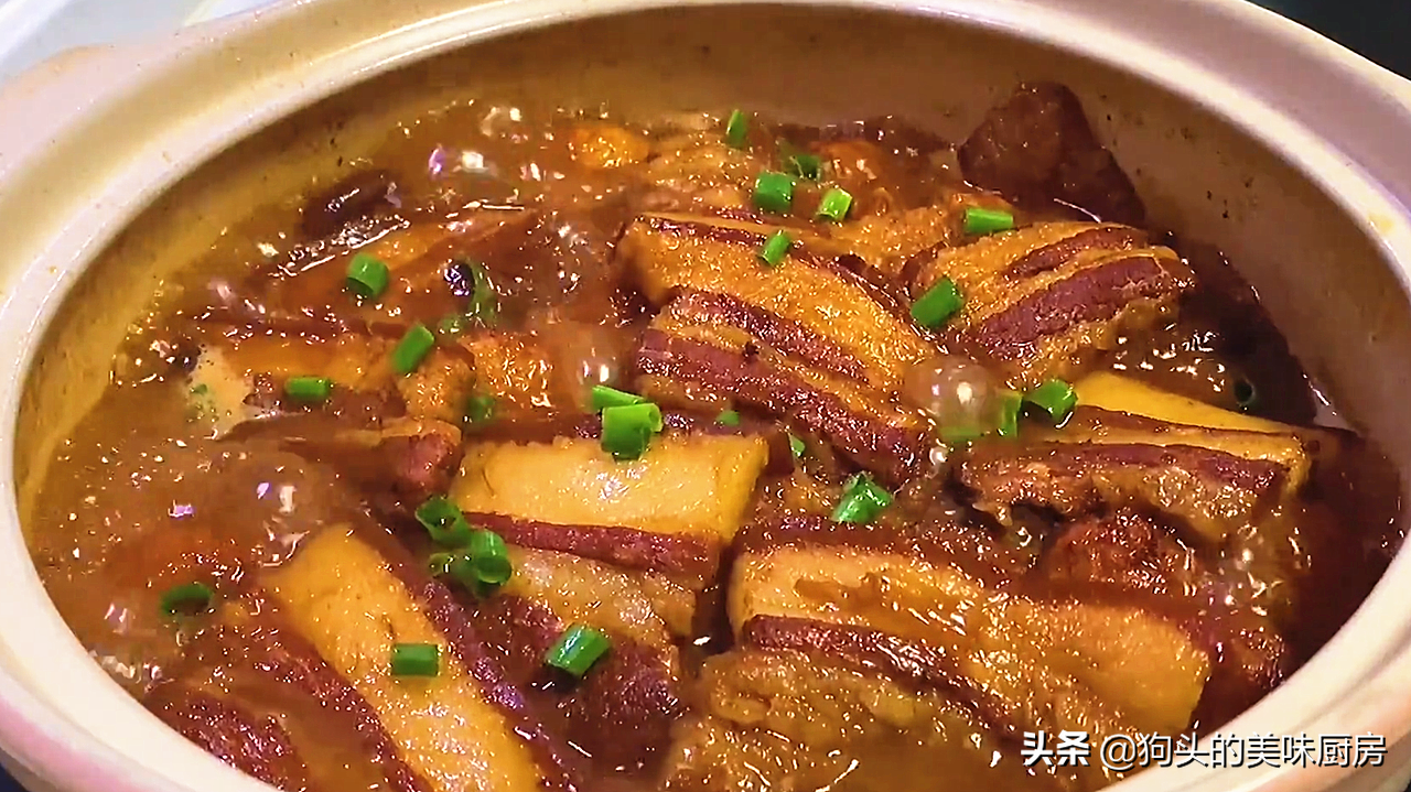 五花肉怎样做才软烂不油腻？大厨教你一个做法，出锅汤汁都不剩