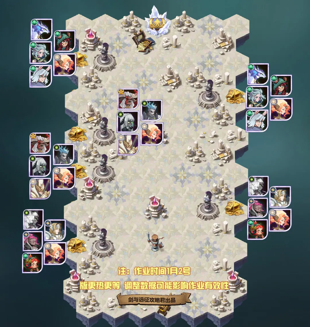 「活动向」SP凤凰赏金试炼懒人图&一月份秘宝峡湾相关内容