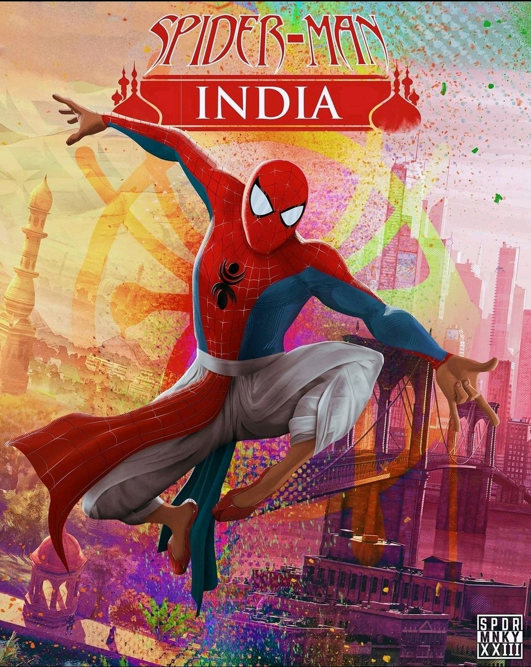 蜘蛛人 新宇宙2 有印度蜘蛛人 荷蘭弟想當 鋼鐵人 式導師 美漫資訊站