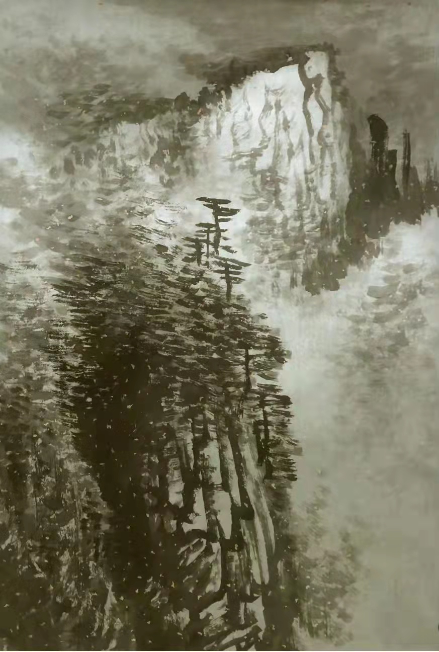 铁道兵著名画家董吉祥（纸本水墨）国画作品欣赏 V篇制作：王绍春