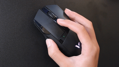 酷炫外设新选择—雷柏V10RGB幻彩背光无线充电游戏鼠标套装