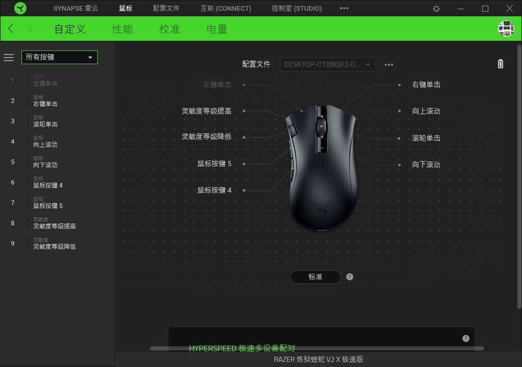 哪个牌子的鼠标玩游戏性价比高？雷蛇炼狱蝰蛇V2 X极速版测评体验