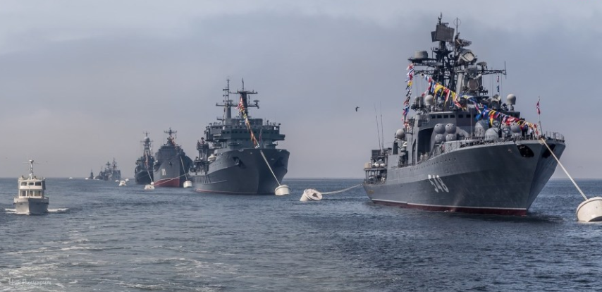 俄日海上实力对比，80艘对53艘，俄罗斯海军仍然占有优势
