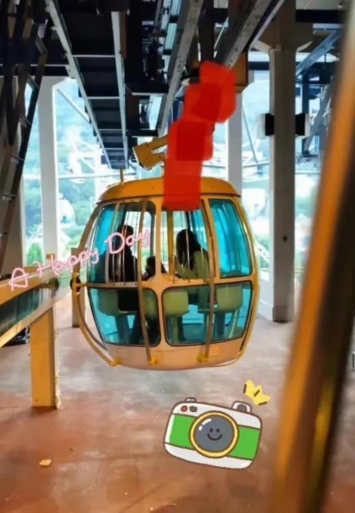 方媛晒幸福日常，健身带娃轻松兼顾，郭富城陪妻女坐缆车超有爱