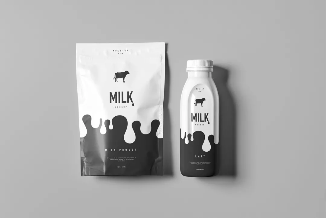 牛奶包装设计欣赏