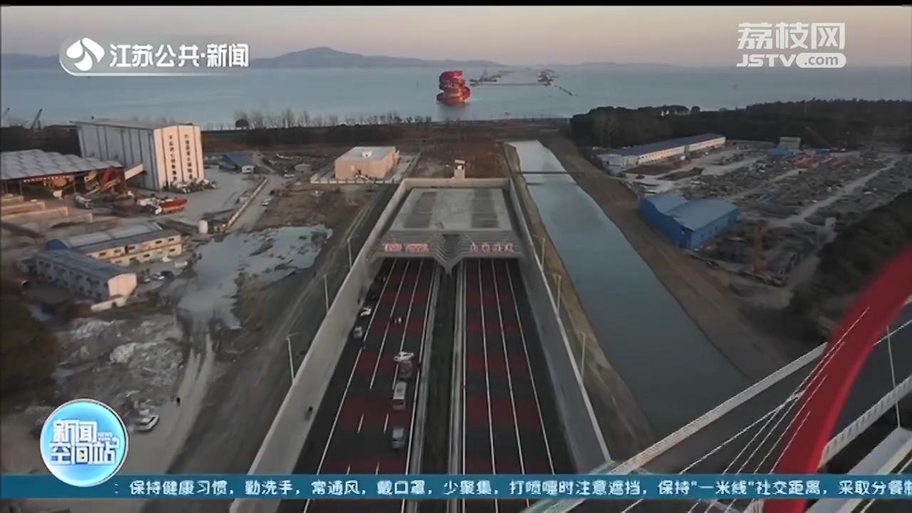 苏锡常南部高速常州至无锡段建成 国内最长湖底隧道穿越太湖
