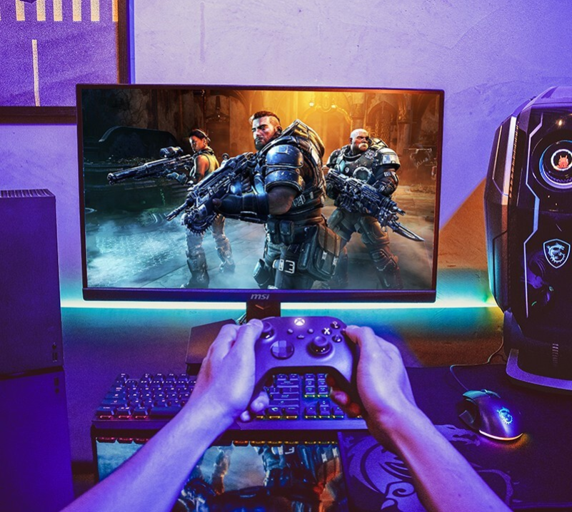 曲面+电竞显示器有多强？微星月神突然爆火，已经给出了答案