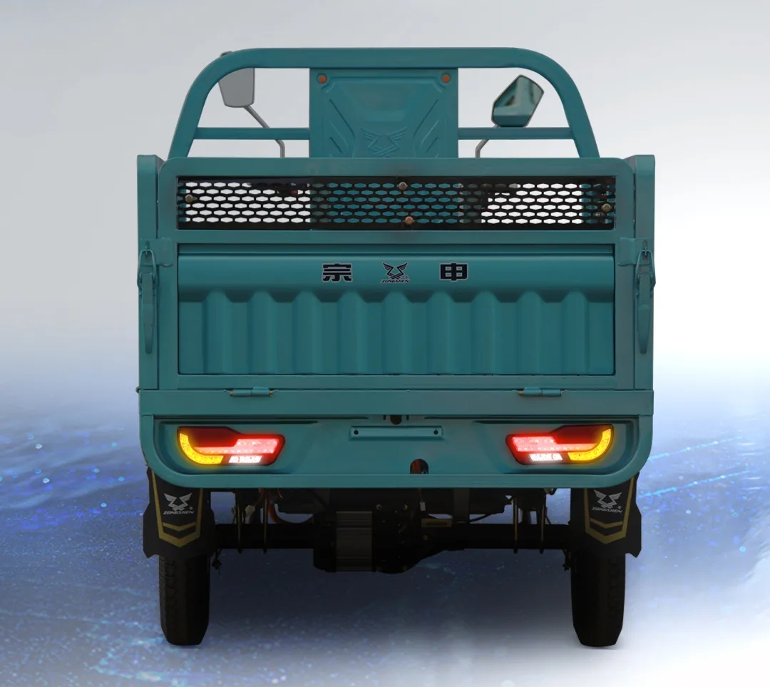 宗申野马电动三轮车测评搭载64v50ah磷酸铁锂电池续航100公里