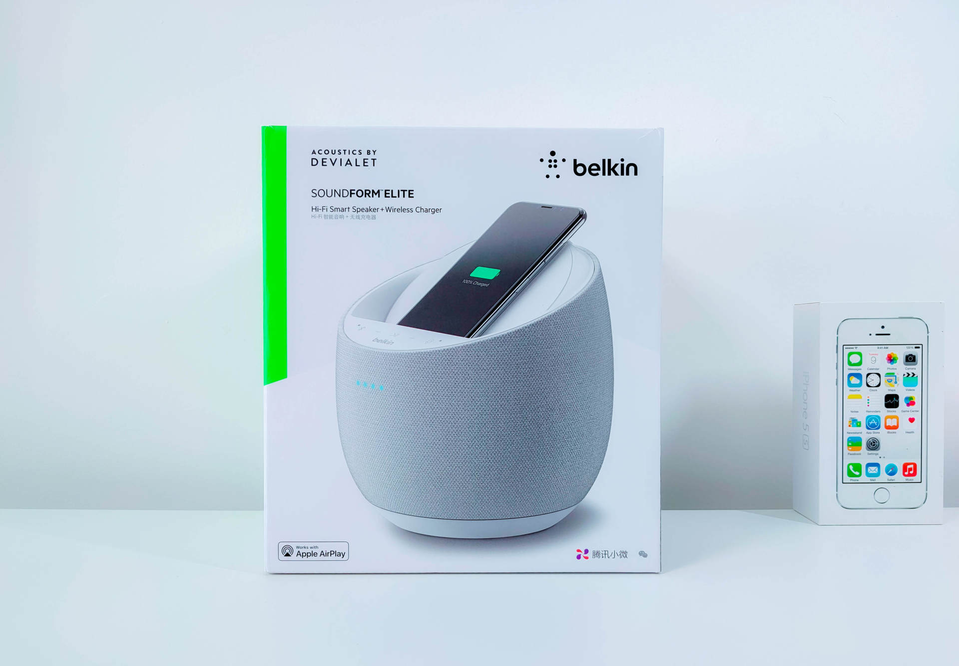 带无线充电的帝瓦雷，贝尔金帝瓦雷Elite智能音箱评测:三巨头之作