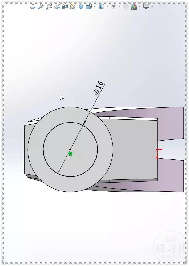 用SolidWorks画一个羊角锤，这个图还有点复杂