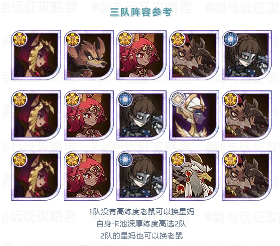 「爆料向」先遣服曜雀降临相关内容&本期诅咒梦境阵容参考