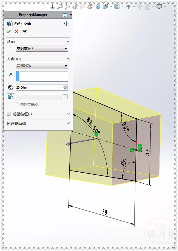 用SolidWorks画一个羊角锤，这个图还有点复杂