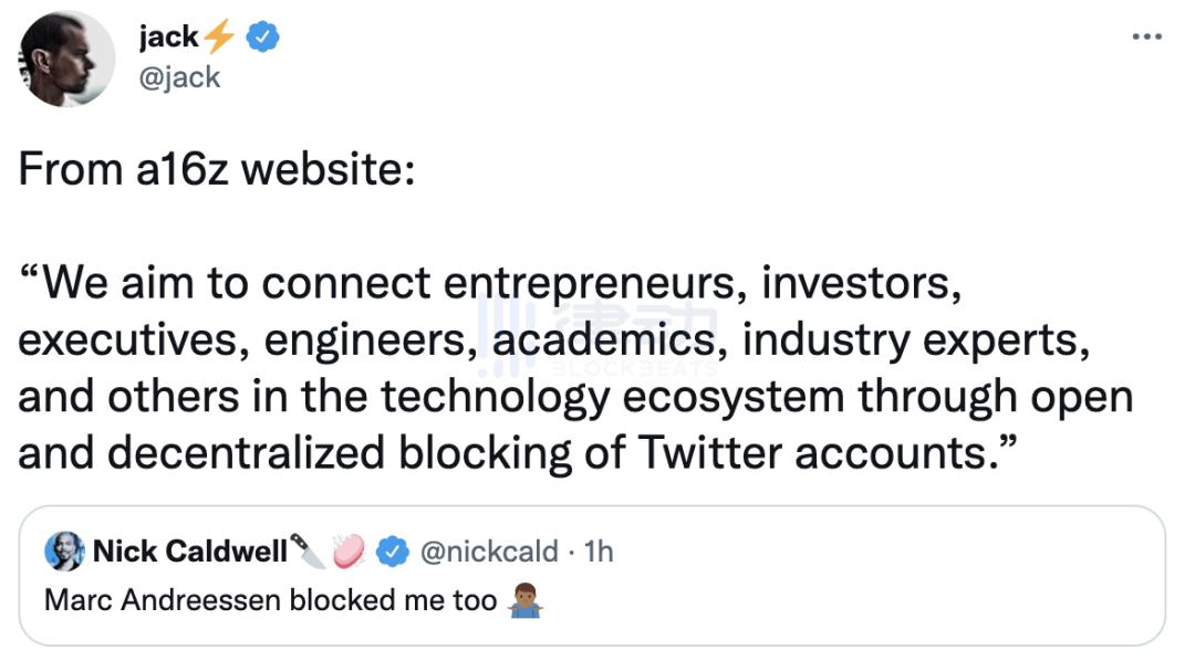 因为「Web3.0」，推特创始人被自己的投资人拉黑了
