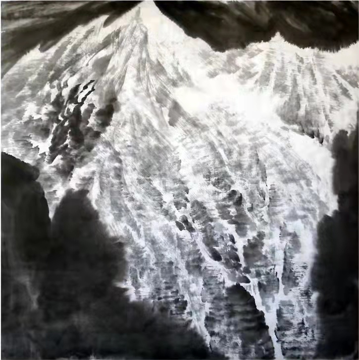 铁道兵著名画家董吉祥（纸本水墨）国画作品欣赏 V篇制作：王绍春