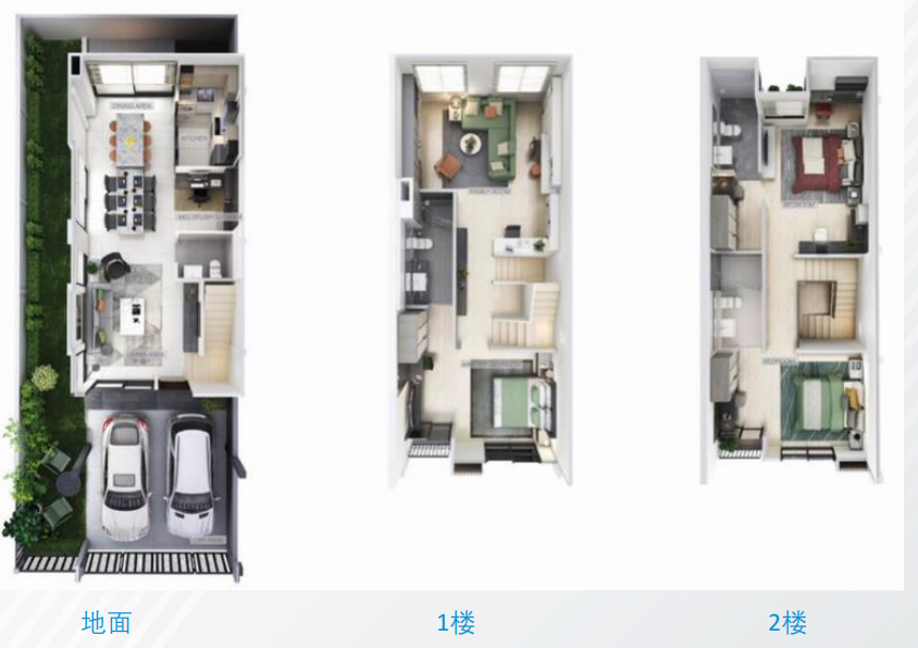 泰国曼谷别墅+住宅低密度项目丨诺博康城 Nue Connex House