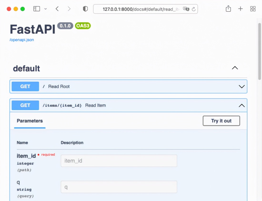 FastAPI - 一款新型的 Python Web 框架(對比 Flask)
