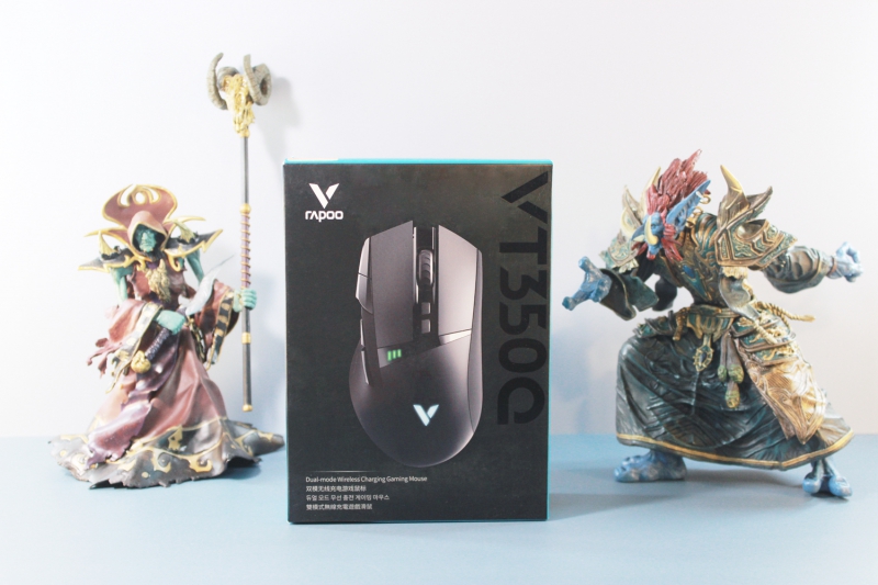 酷炫外设新选择—雷柏V10RGB幻彩背光无线充电游戏鼠标套装