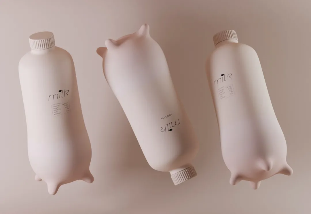 牛奶包装设计欣赏