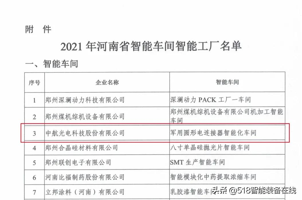 中航光电智能化车间，了解一下？
