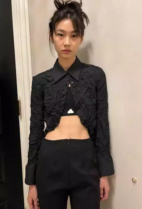 郑好娟拍摄《鱿鱼游戏》后暴瘦成皮包骨?