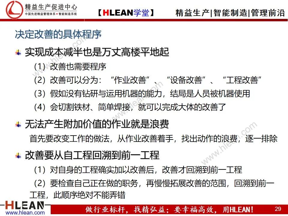 「精益學堂」豐田式改善力（上篇）