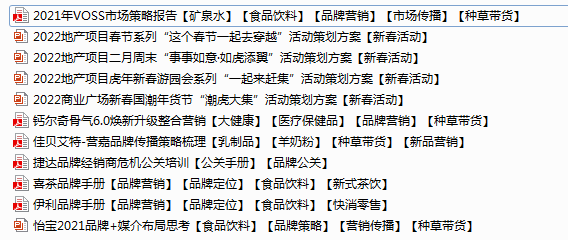11份产品策划品牌营销方案系列（太侠精选）