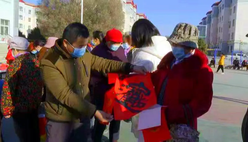 红红火火迎新春 | 送文化下基层 迎新春送春联