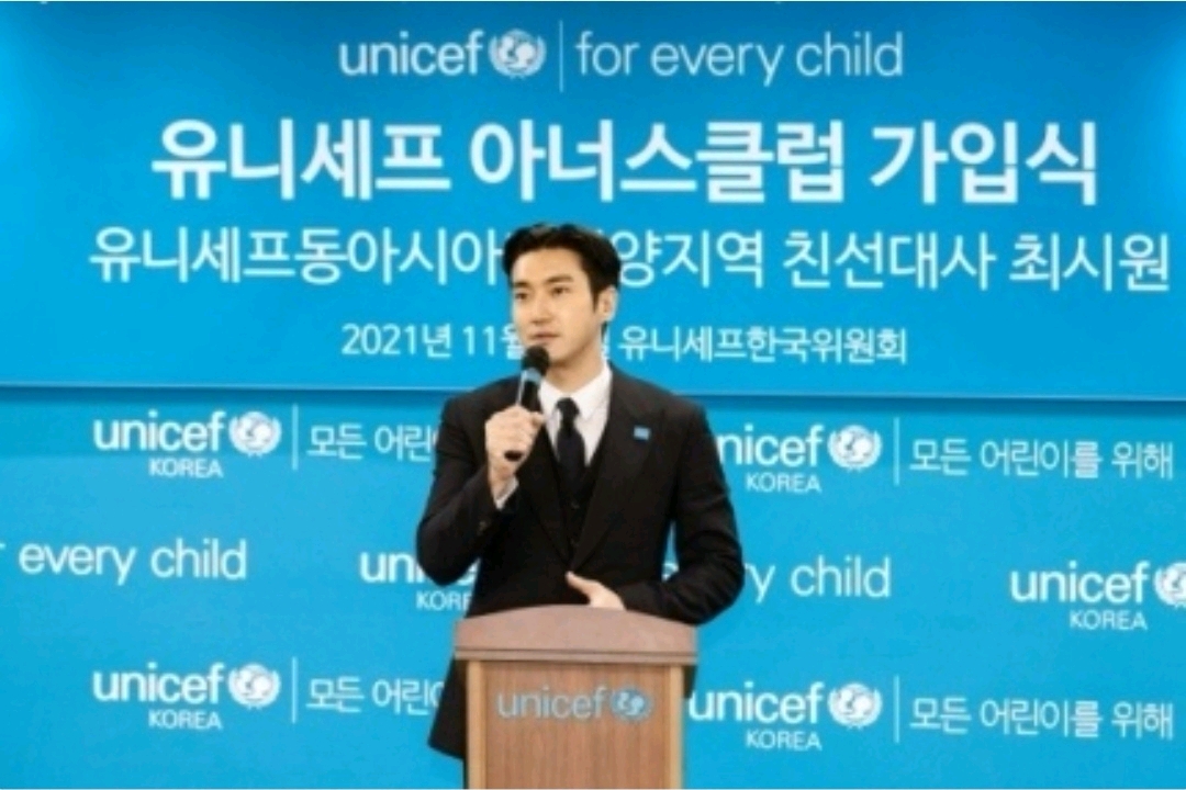 SuperJunior崔始源：“氣候危機後孩子們生活在惡劣環境中”