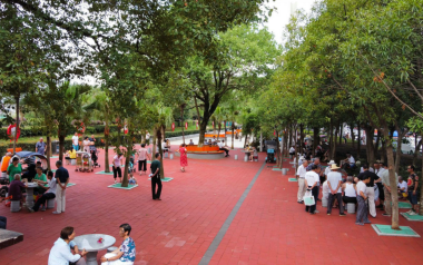 办好惠民实事 大冶市夕阳红广场改造升级后成网红打卡地
