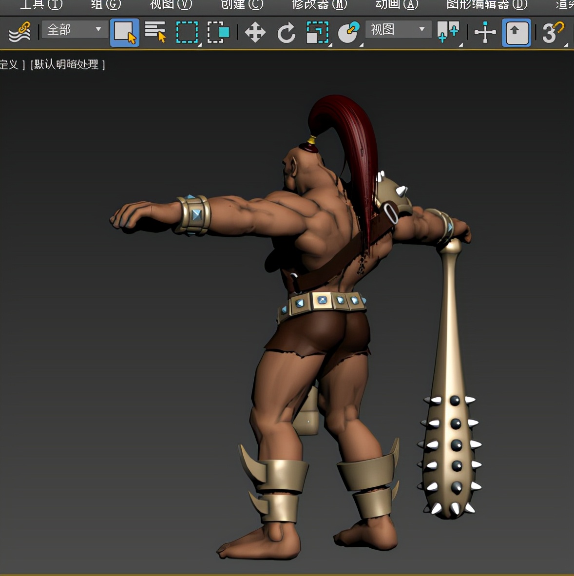 做过的卡通模型分享出来，突然又想起了从前