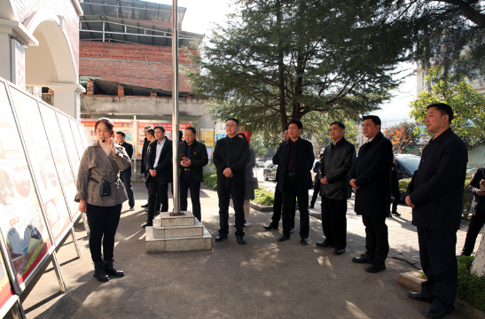 石泉县人大赴旬阳市考察代表联络站建设工作