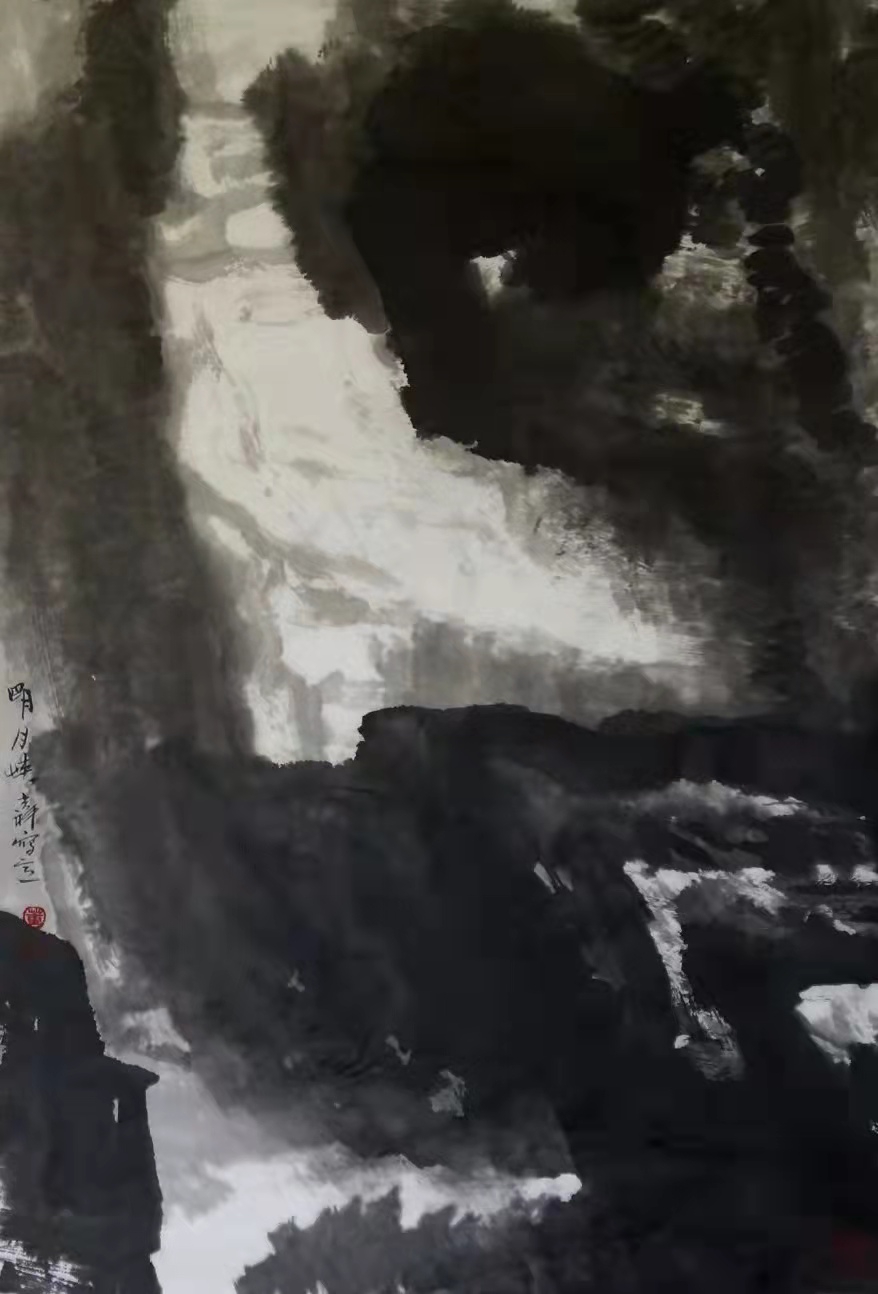 铁道兵著名画家董吉祥（纸本水墨）国画作品欣赏 V篇制作：王绍春