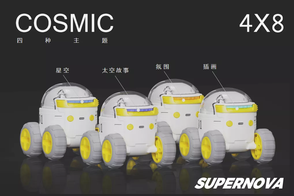 让宝宝们开心的新年礼物!自带小夜灯的太空投影车,把星空带回家