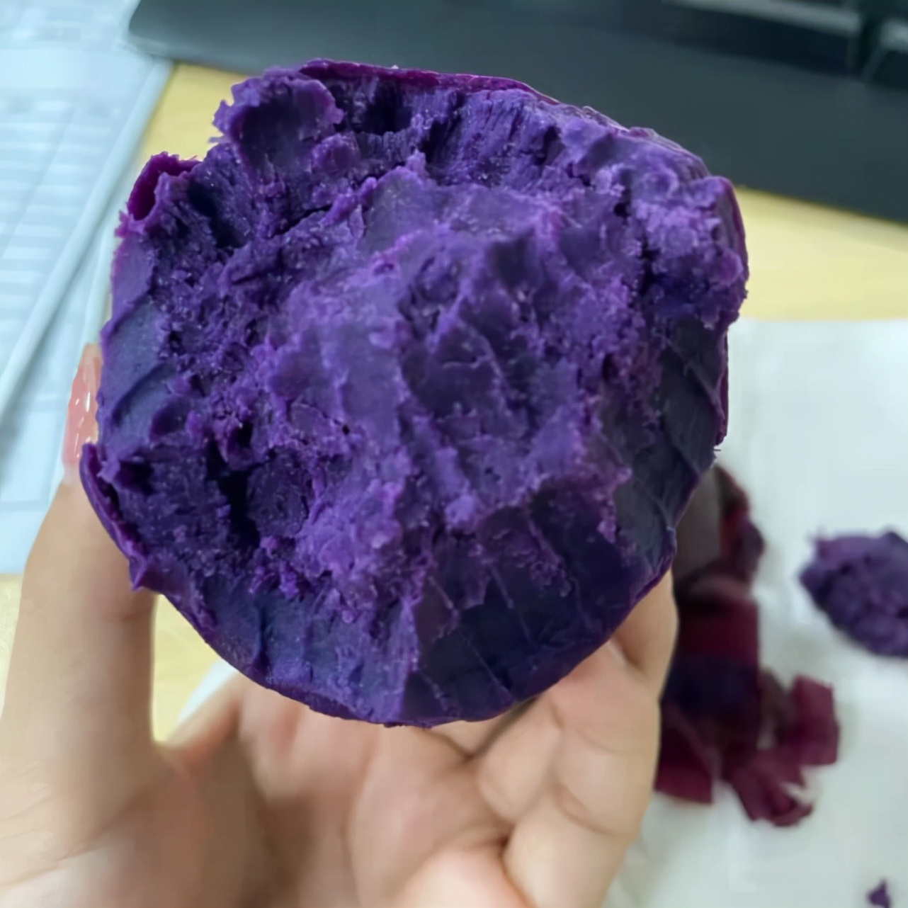 紫薯為什么會變綠 探究紫薯的變色原因