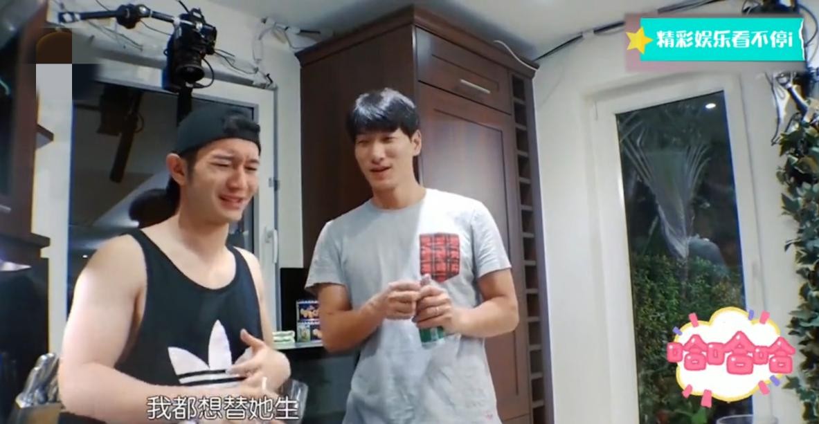 黄晓明卡点为小海绵庆生，如今休息都在带娃，还曾想替baby生产