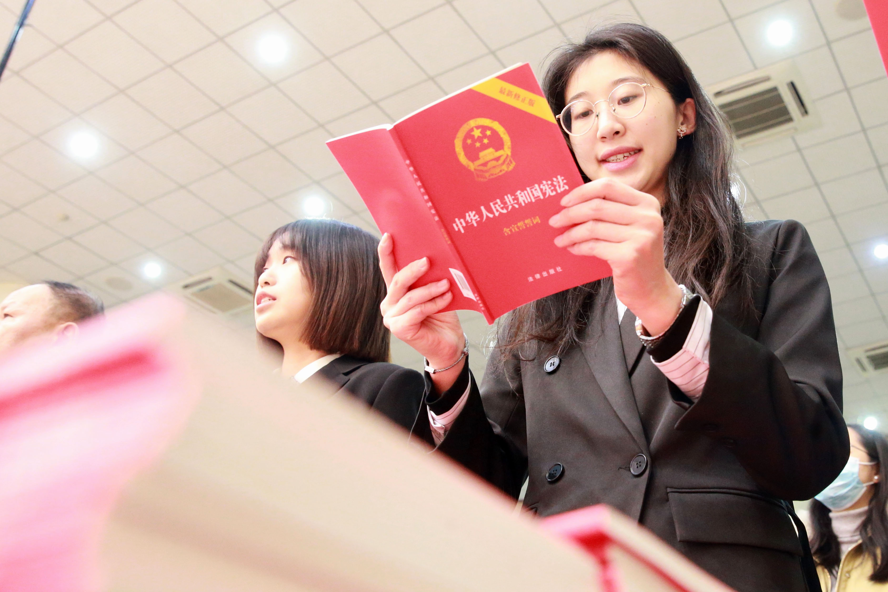 天津大学开展国家宪法日宪法晨读活动