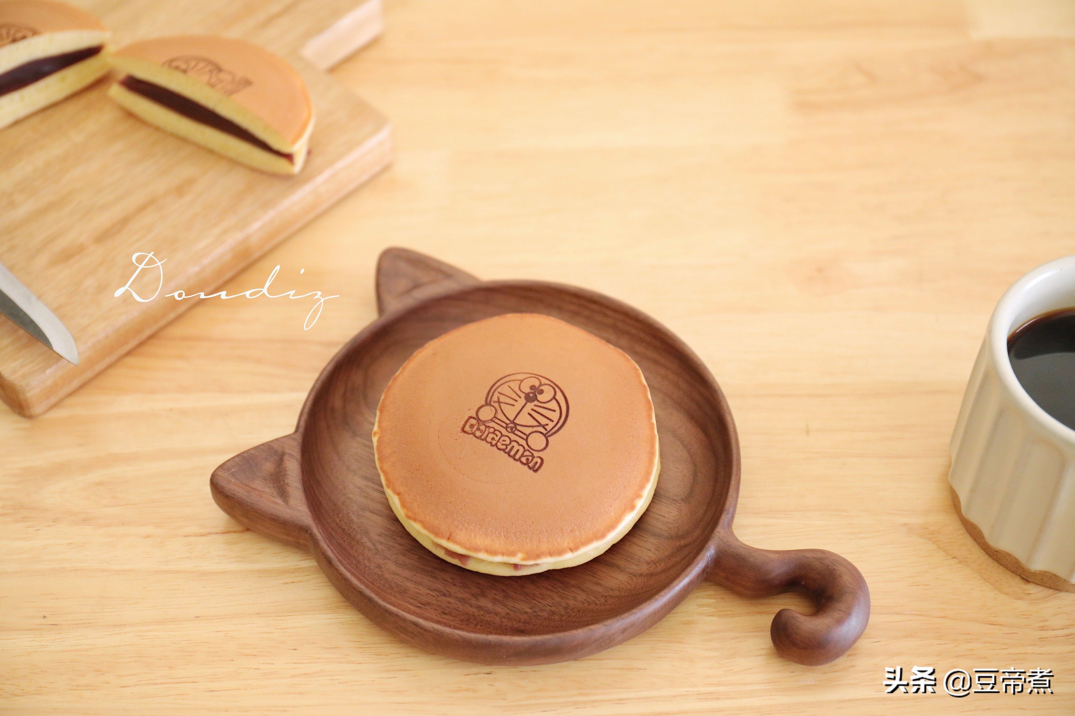 童年的梦想，今天实现了，虽然不能拥有哆啦A梦，但我有铜锣烧吃