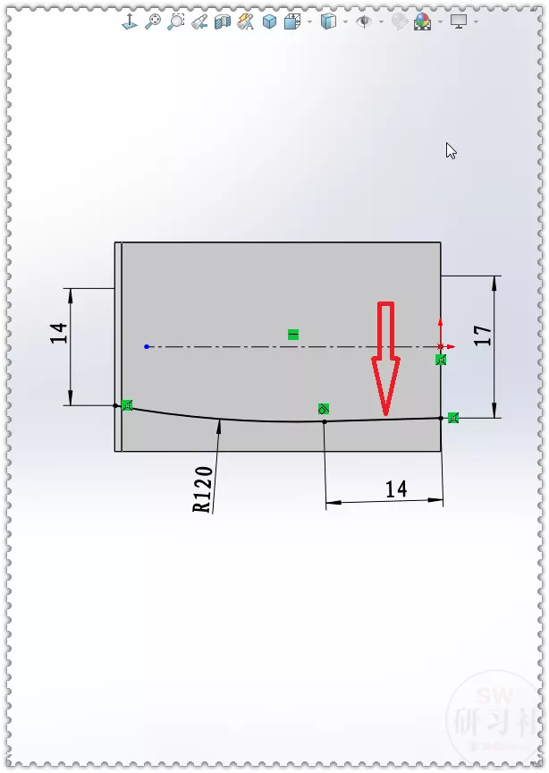 用SolidWorks画一个羊角锤，这个图还有点复杂