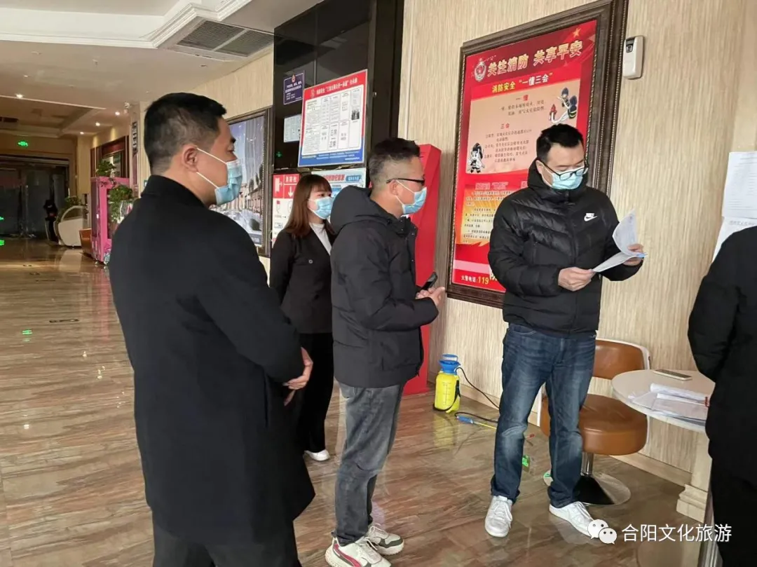 合陽(yáng)縣聯(lián)合檢查文化市場(chǎng)疫情防控工作